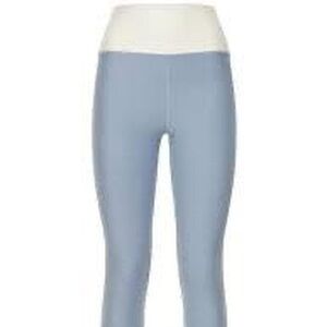 WeWoreWhat Blue and White High-Waisted Leggings